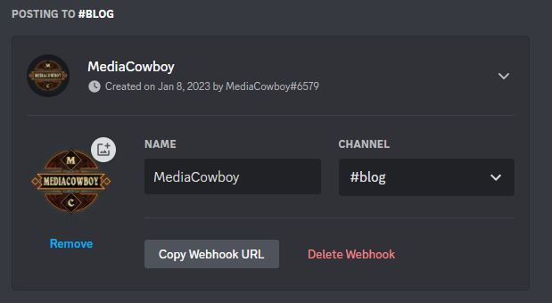 Connecting Ghost to Discord for Post Notifications
